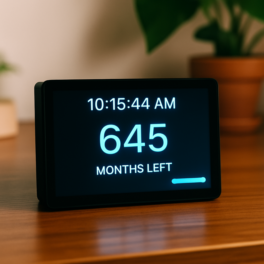 Time Left Desk Edition